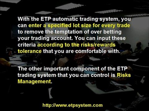 Automatic Forex Trading - ETP System automatic forex trading
