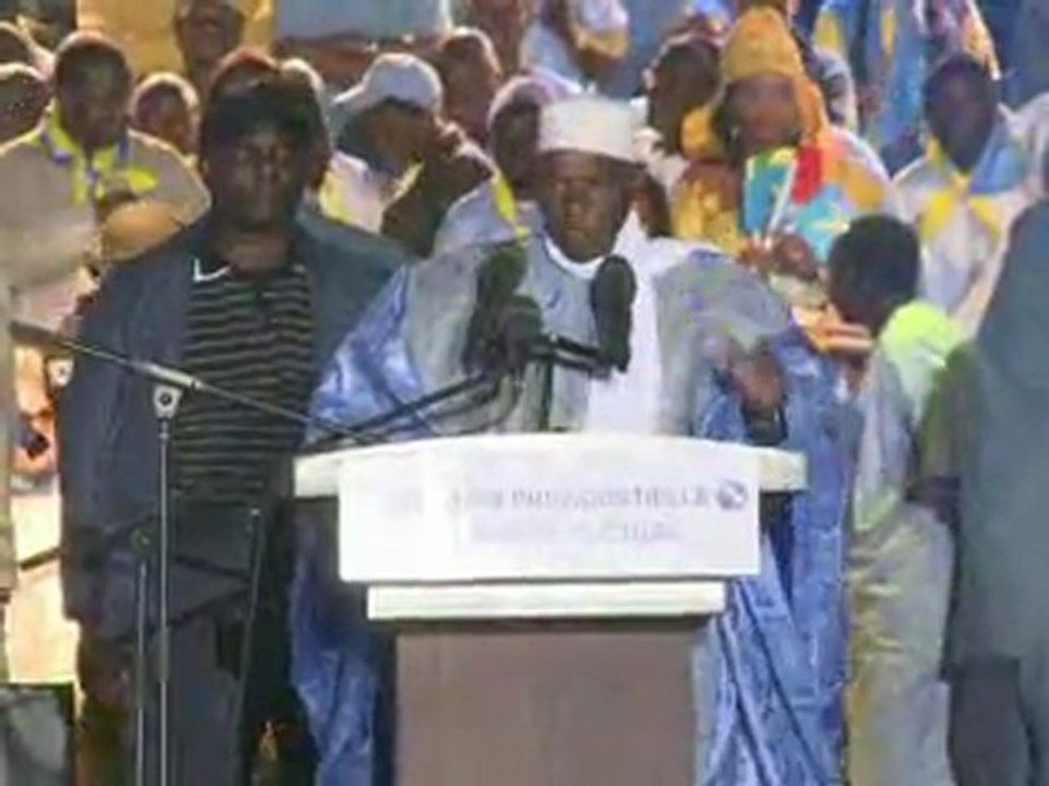 Présidentielle Sénégalaise: dernier meeting d'A.Wade