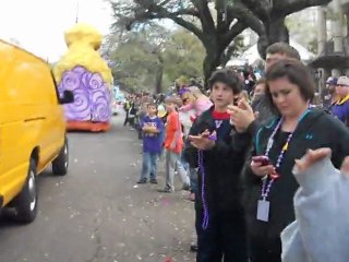 Jazz Mardi gras 2012 - Parade @ Garden District