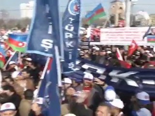 Hocalı katliamı protesto ediliyor