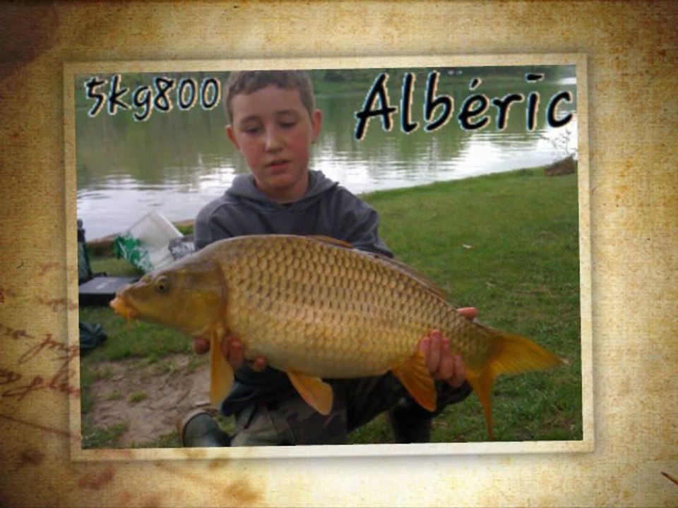 LA FISHING TEAM CARPISTE FAIT SON SHOW ;) + notre guillaume et ses fish dans la team!!