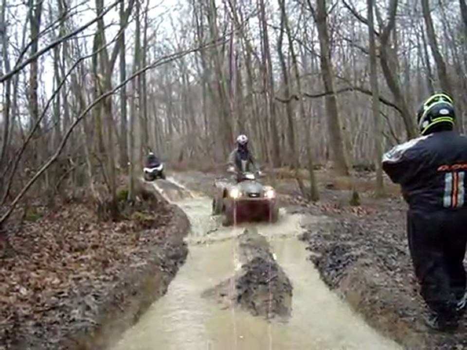 balade en quad dans l'oise