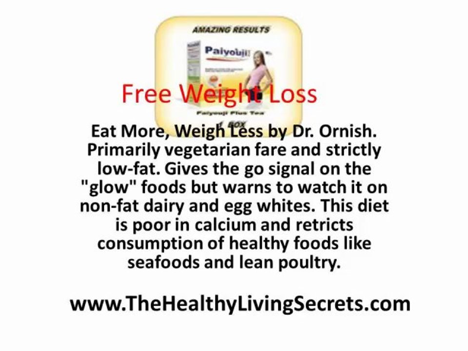 Free Weight Loss Programs - PaiyoujiPlus