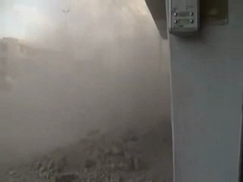 فري برس حمص باباعمرو قصف المنازل 24 2 2012
