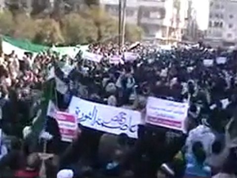 فري برس حمص القصور مظاهرةأبطااال القصور جمعةسنتفض لاجلك باباعمر ثورة سورية ثورة عز وحرية رااائعة 24 2 2012