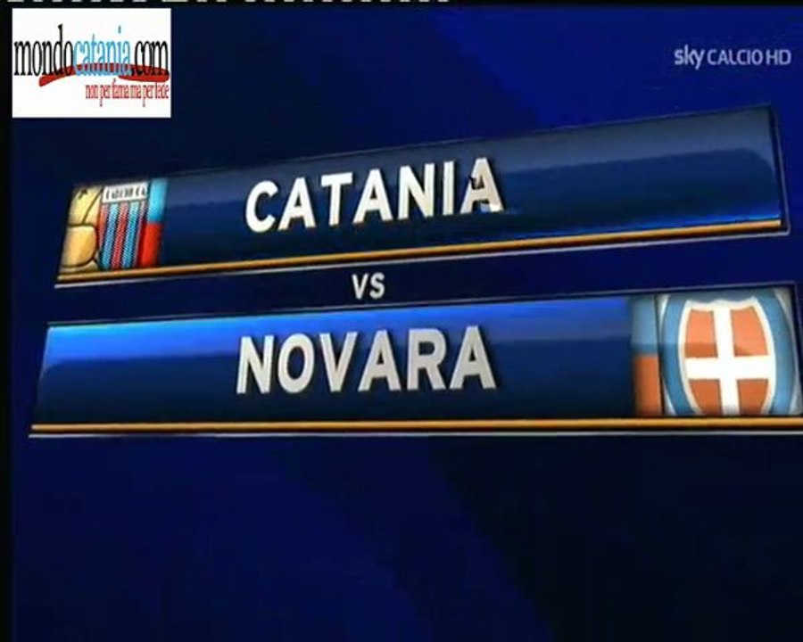 Hilights Catania-Novara 3-1 ***26 febbraio 2012***