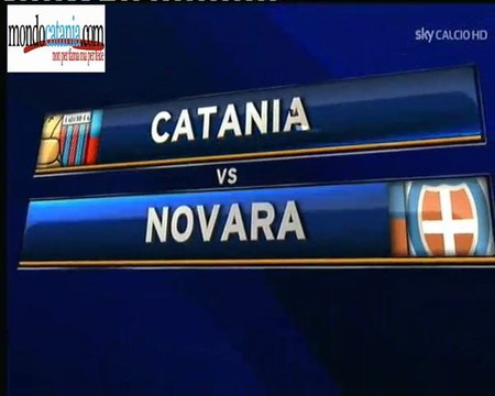 Hilights Catania-Novara 3-1 ***26 febbraio 2012***