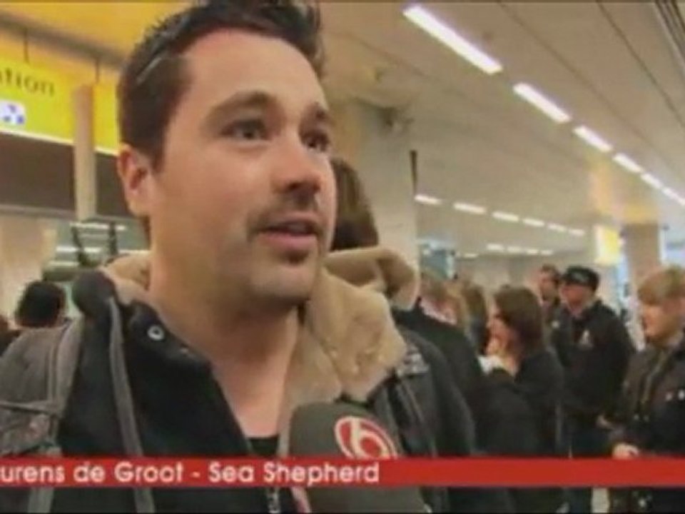 Sea Shepherd-activist weer thuis