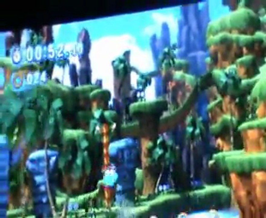 sonic the hedgehog et demo de sonic generation sur Play 3