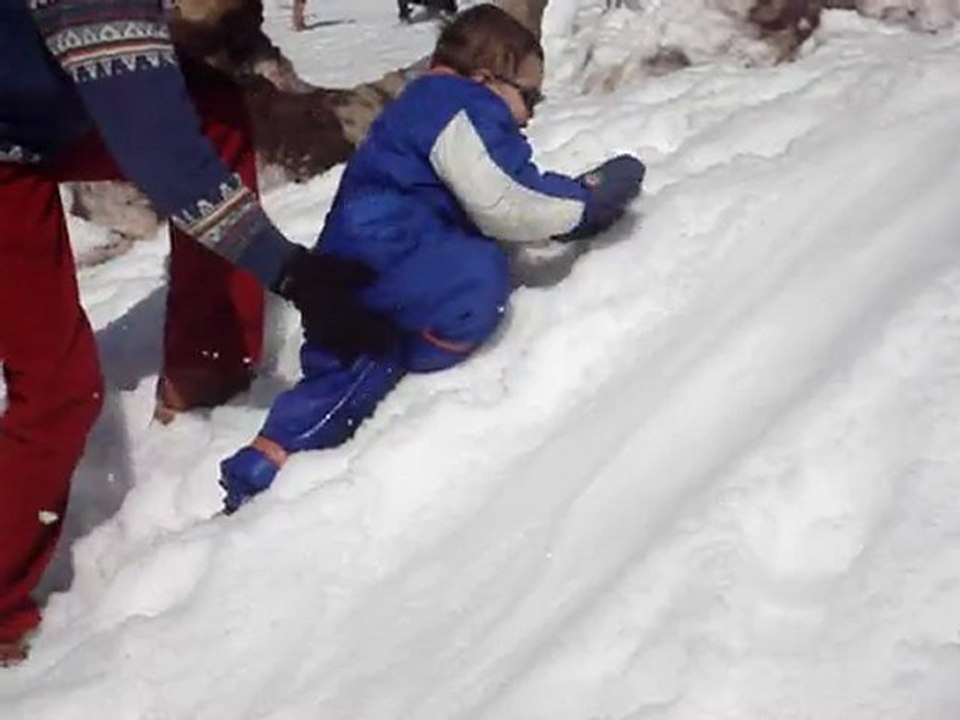 Anaël à la neige 2