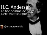 Conte d'Andersen - Le bonhomme de neige