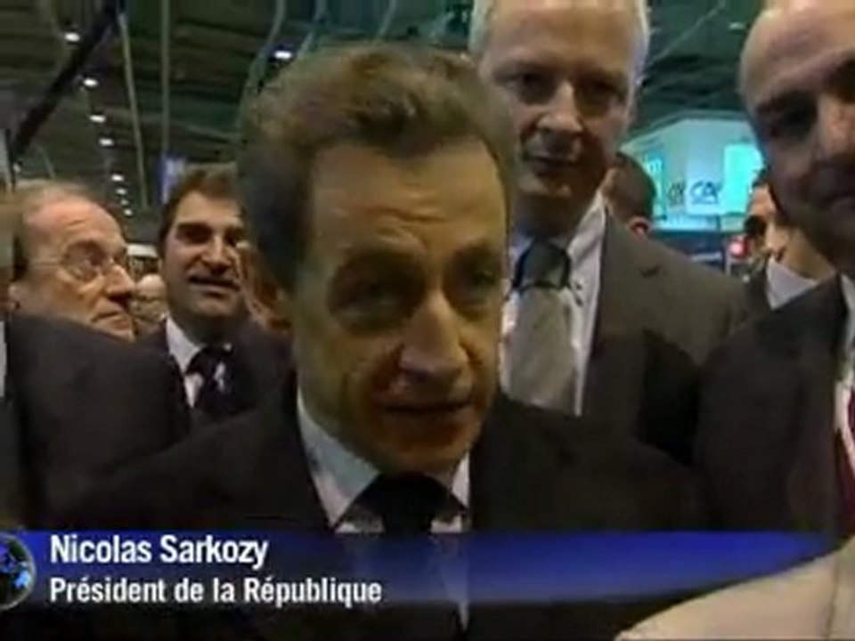 Nicolas Sarkozy inaugure le Salon de l'Agriculture