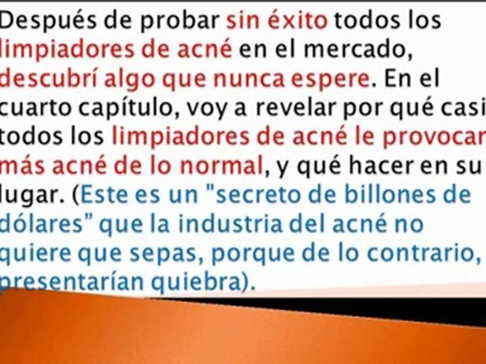 Como   quitar  el  acne rapido y para siempre