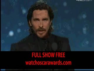 Christian Bale presents Oscars 2012