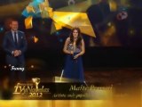 Maite Perroni (@MaiteOficial) recibe el premio mas popular de las redes sociales|| TvyNovelas 2012
