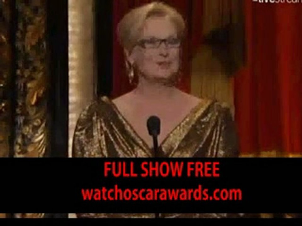Meryl Streep Oscars 2012