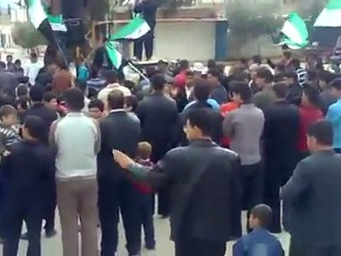 فري برس حماةالمحتلة معردس احد مقاطعة الاستفتاء 26 2 2012