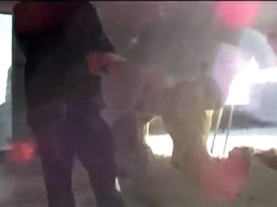 فري برس حماةالمحتلة حلفايا  آثار القصف على البيوت السكنية 26 2 2012