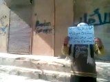 فري برس حماة المحتلة كفرزيتا اضراب رفضا للدستور 26 02 2012