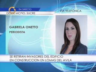 Lograron frenar conato de invasión en Lomas del Ávila