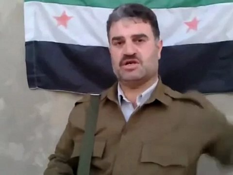 فري برس انشقاق المساعد اول احمد ياسين من الشرطة العسكرية بادلب 26 2 2012