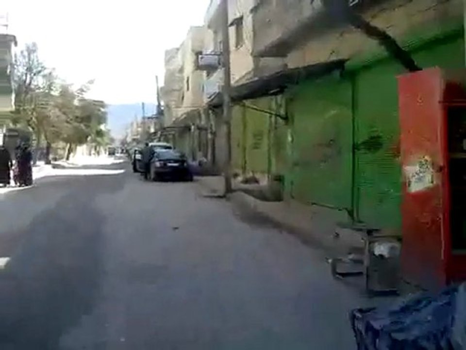 فري برس اضراب دركوش   جسر الشغور ادلب 26 2 2012