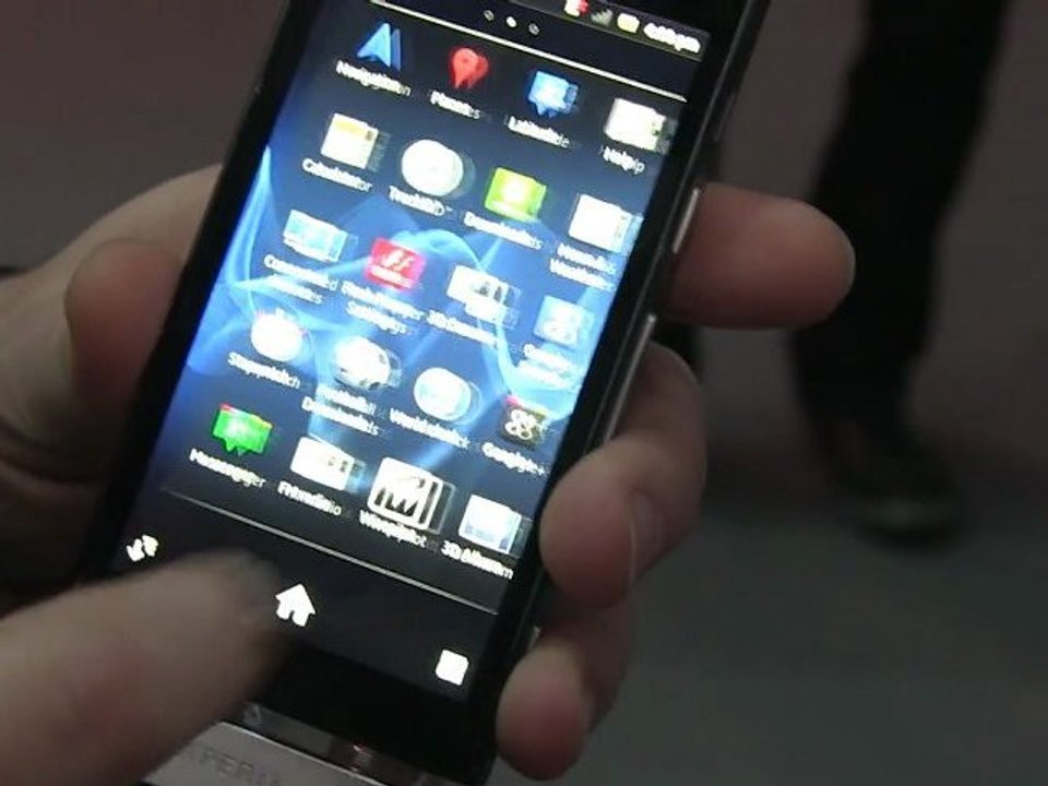 MWC 2012 - Sony Xperia P