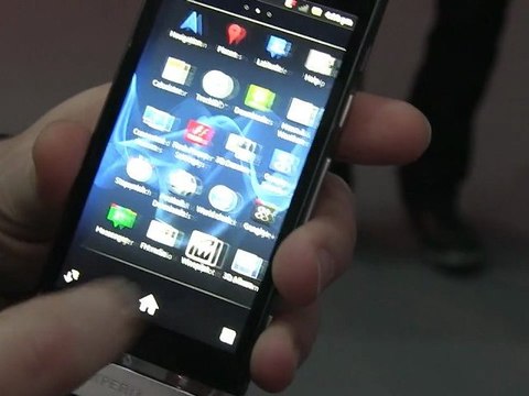 MWC 2012 - Sony Xperia P