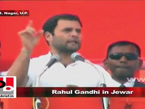 Rahul Gandhi in Jewar: Farmers in UP are not against development