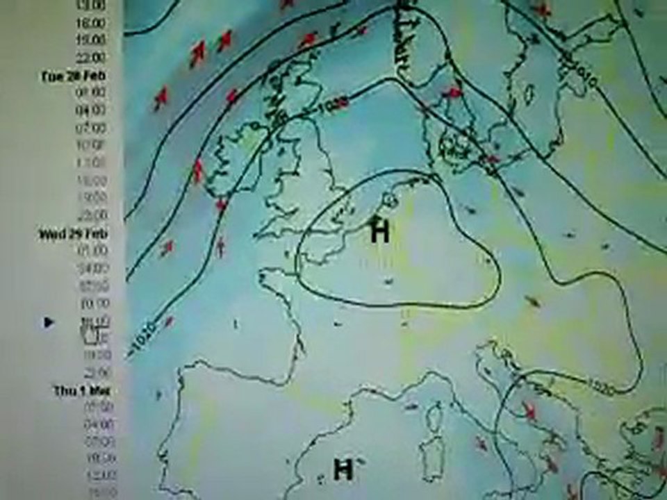 Météo du lundi 27 février 2012 de Gigi