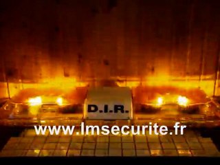 RAMPE  LUMINEUSE  MERCURA  ORION  2  OU  4  GYROLEDS  ORANGE  OU  BLEU