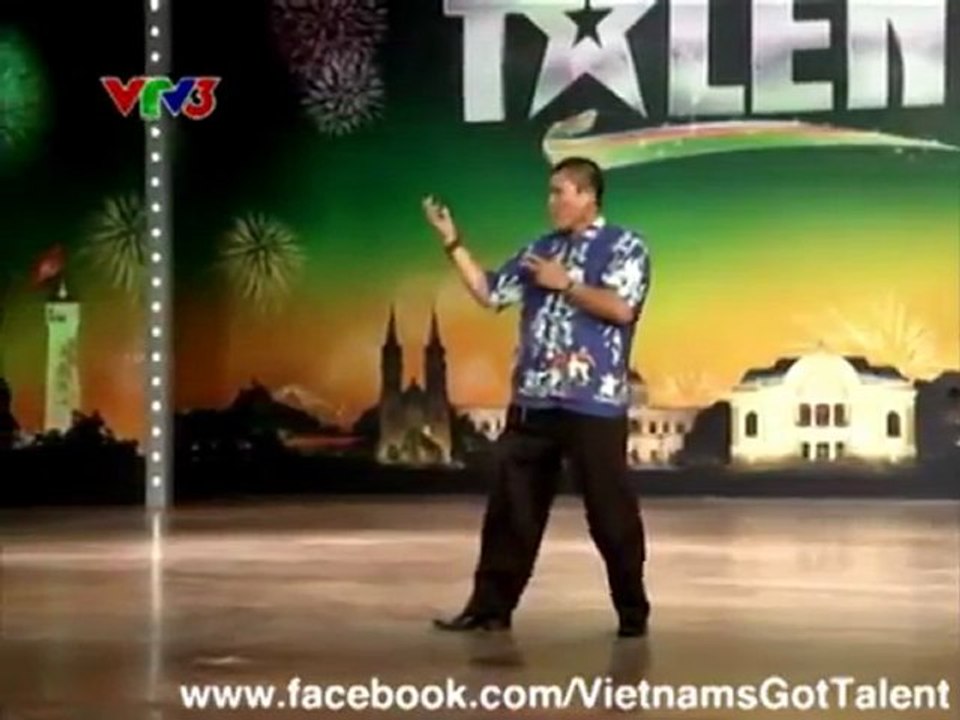 Trần Văn An - Múa võ + hát hò - Vietnam's Got Talent