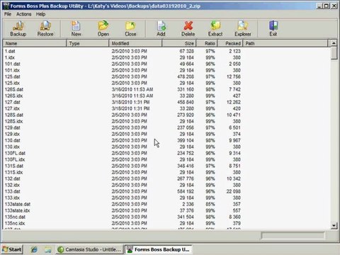How To Backup ACORD Forms Using Forms Boss Plus