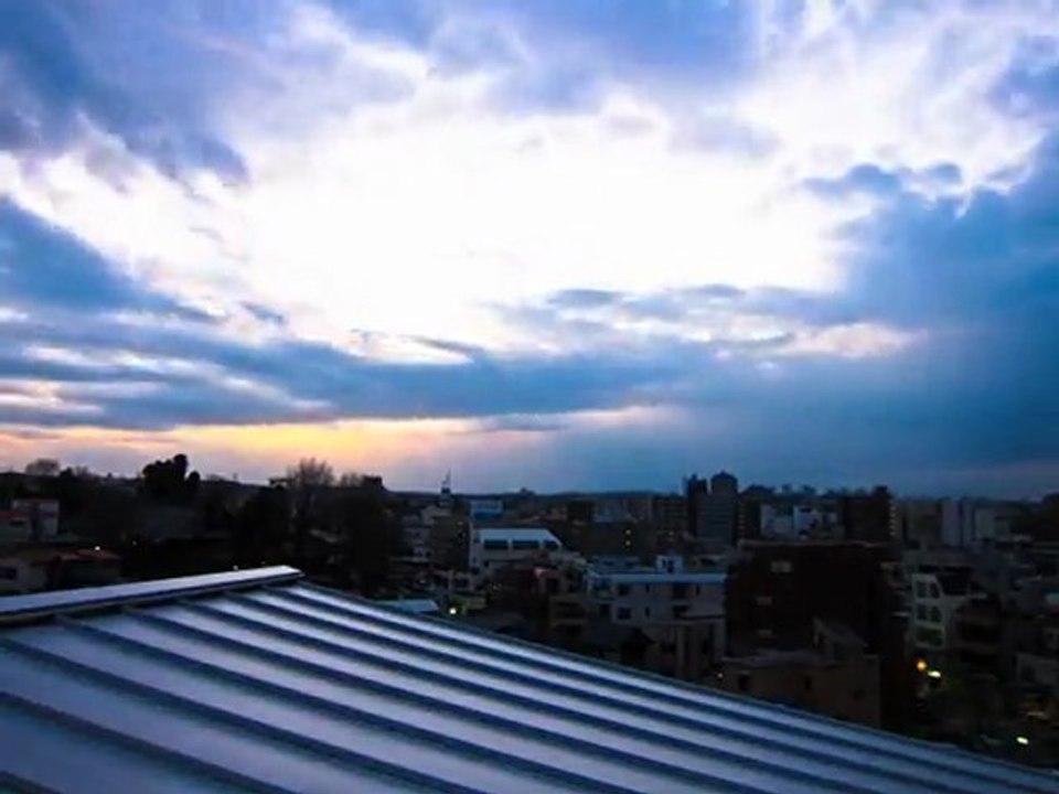 Sunset in Yokohama - Febr. 27th