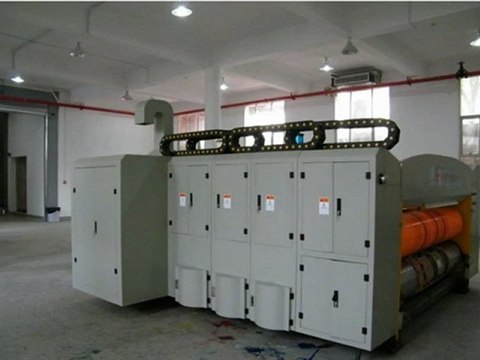 fully automatic high speed automatic flexo printing slotting machine