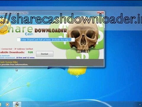 GET ShareCash Downloader 100% Working Bypass ShareCash Surveys