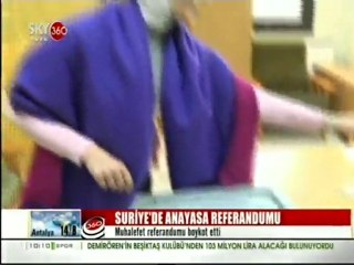 Suriye'de Anayasa Referandumu