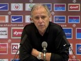 Conférence de presse après Montpellier-Bordeaux