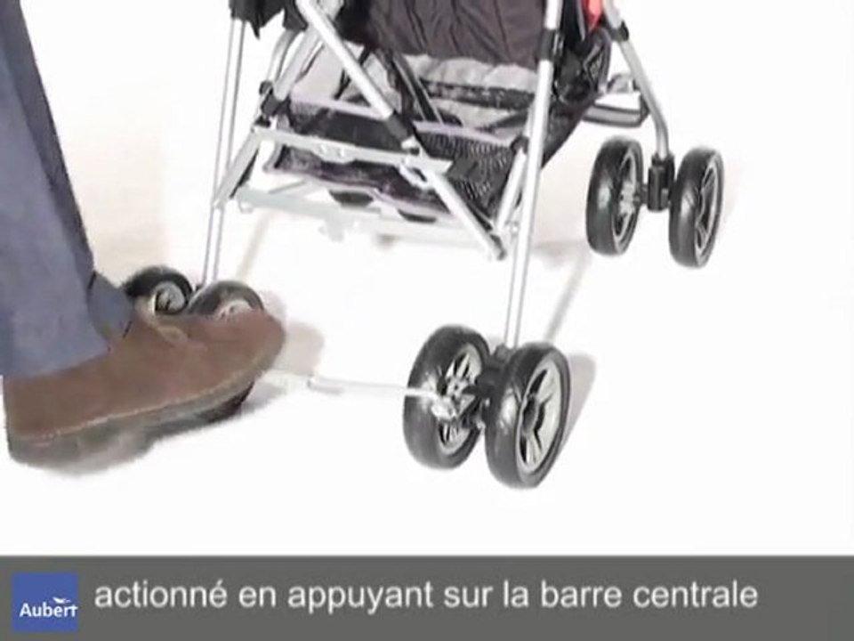 Poussette canne fixe de Formula Baby - Freinage