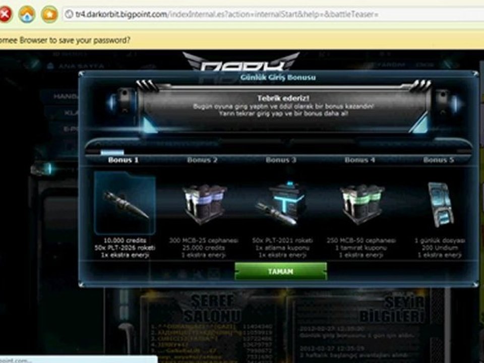 Darkorbit Giriş Kayıt