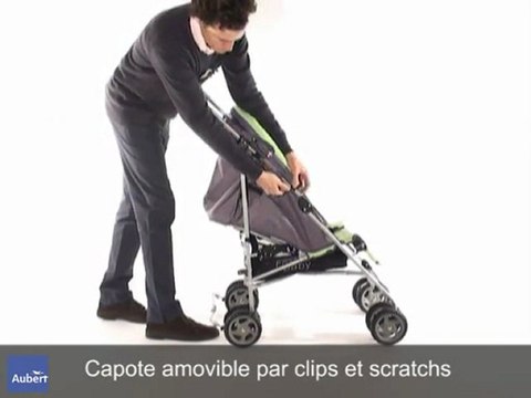 Poussette canne Multiposition de Formula Baby - Capote et rangement