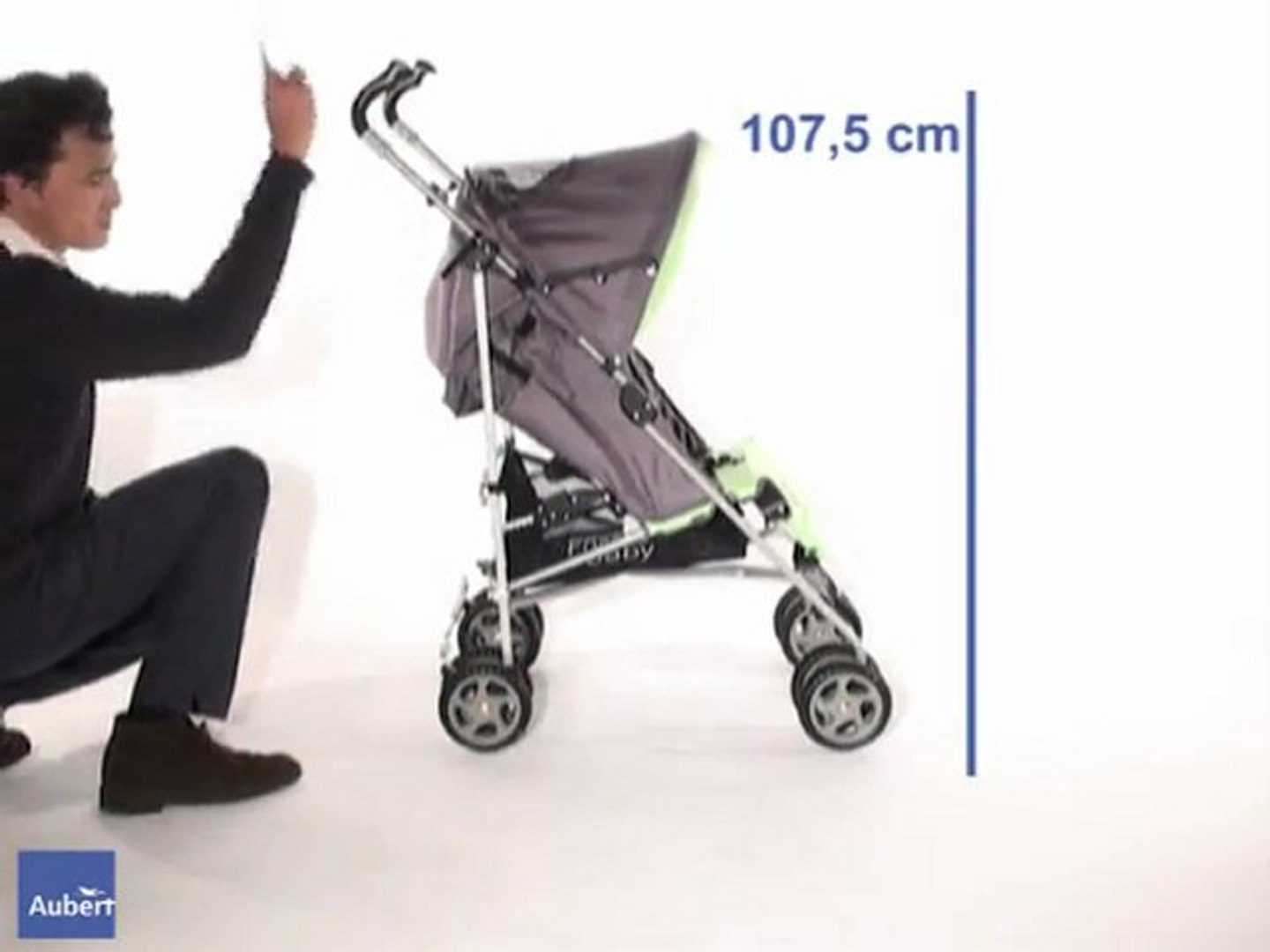 Poussette canne Multiposition de Formula Baby - Dépliage - Vidéo Dailymotion