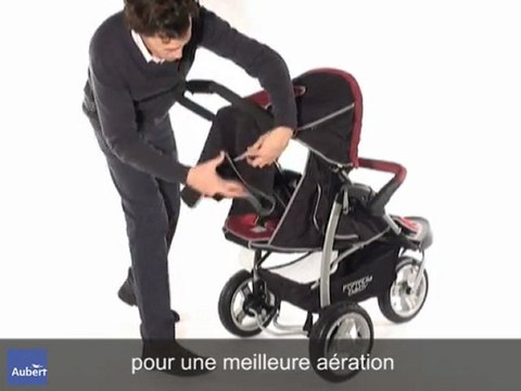Pack 3 roues de Formula Baby - Capote et rangement