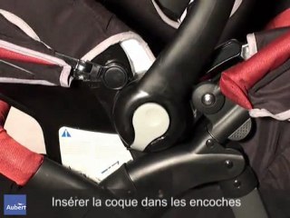 Pack 3 roues de Formula Baby - Fixation du siège auto