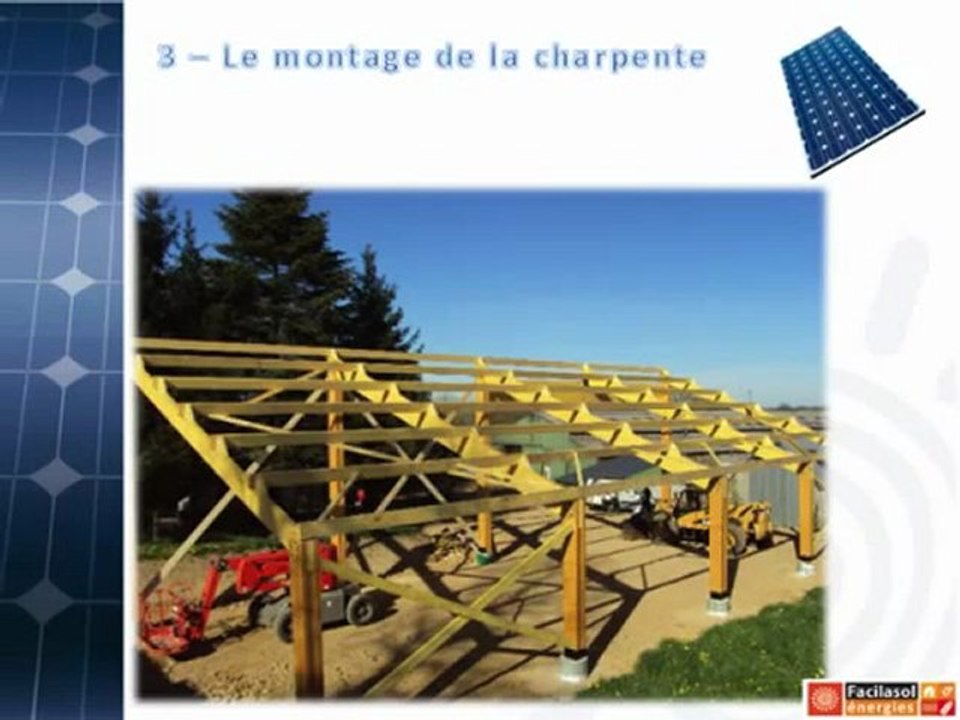Facilasol Energies : Bâtiment neuf agricole et sa centrale photovoltaïque