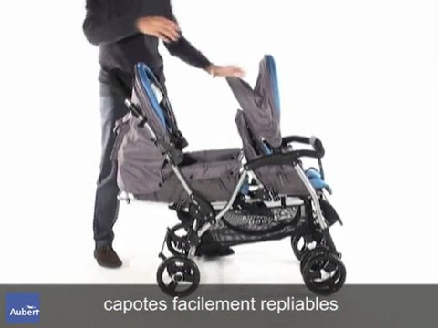 Poussette Tandem de Formula Baby - Capote