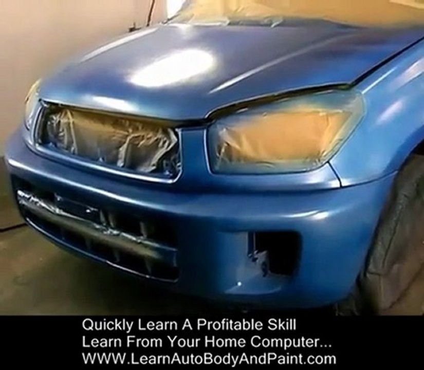 How To Paint Car From Home!