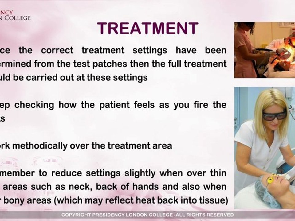 Intense Pulse Light Training Part3 Sample Videos from Presidency London College UK