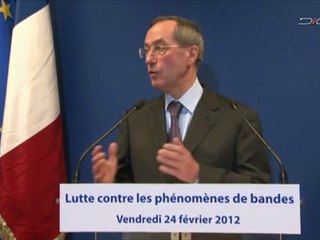 Lutte contre le phénomène de bandes : Claude Guéant propose une mission interministérielle