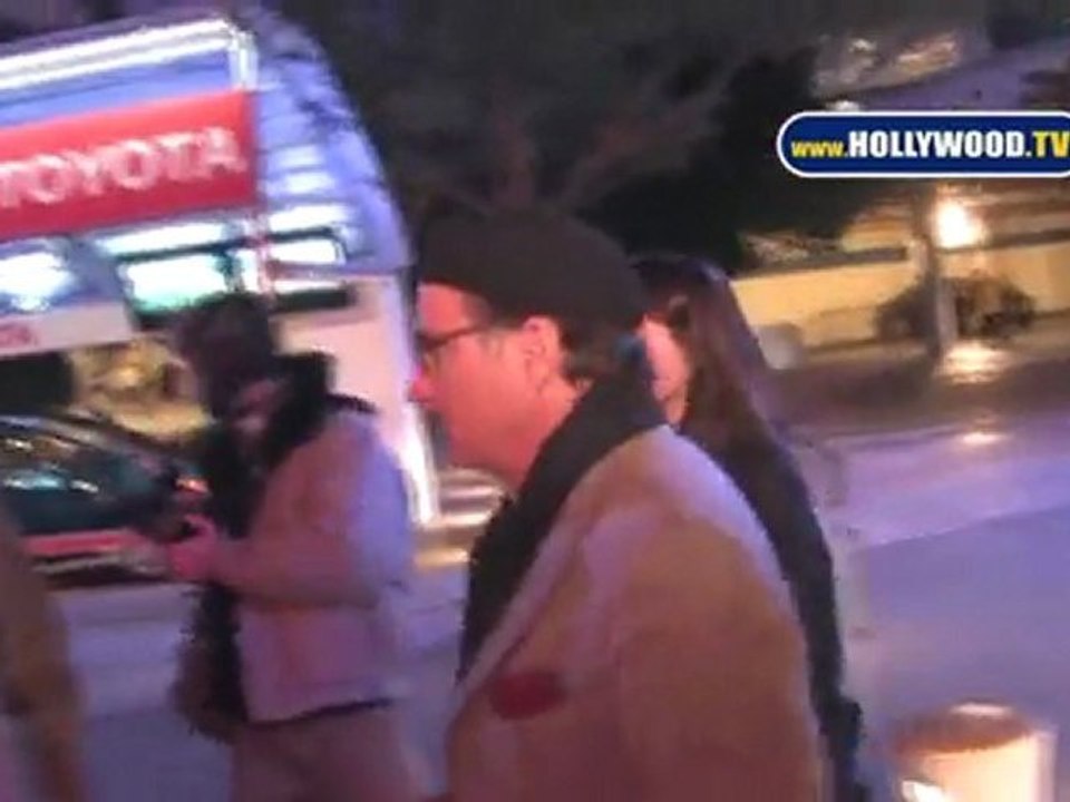 Andy Garcia Maintains Perfect Focus Entering Staples Center